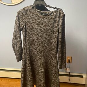 Ivanka Trump grey and black dress